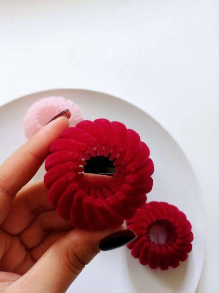 کلیپس گوجه ای مخملی