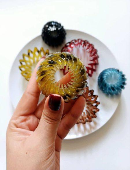 کلیپس گوجه ای شیشه ای وارداتی نشکن