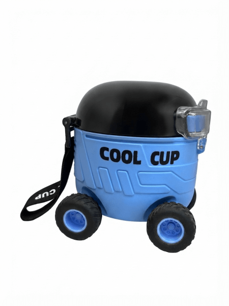 قمقمه کودک طرح ماشین مدل Cool Cup رنگ آبی