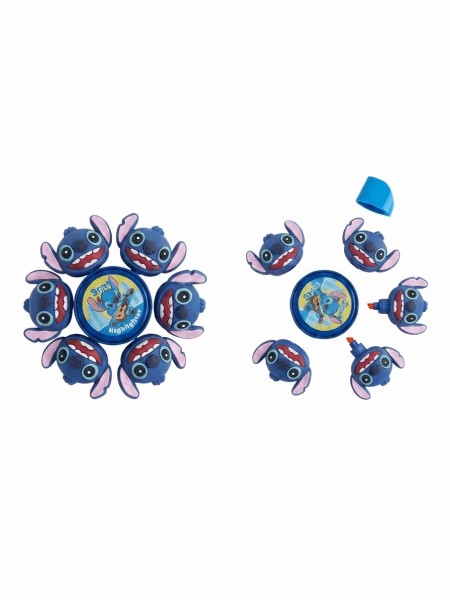 ماژیک هایلایتر ۶ عددی طرح استیچ (Stitch)