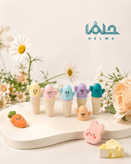 هایلایتر فانتزی طرح کاکتوس