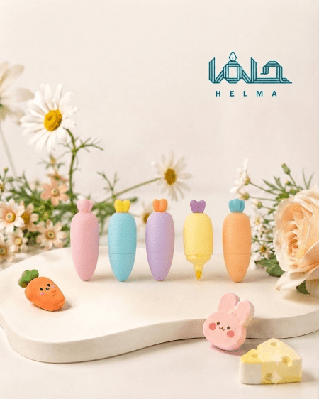 هایلایتر فانتزی طرح هویج