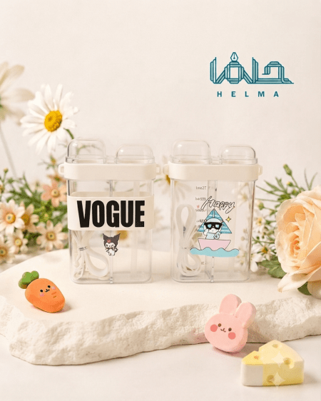 بطری آب دو مخزنه فانتزی