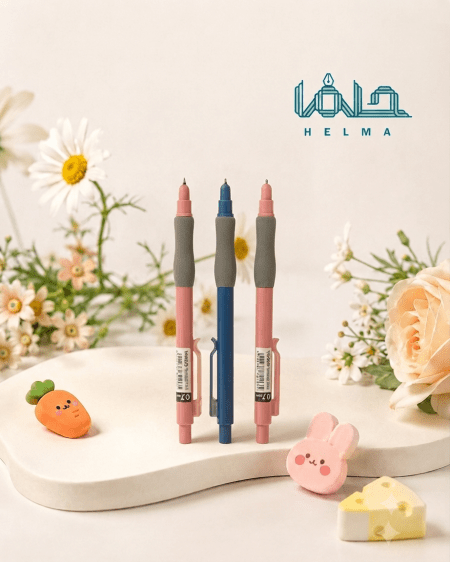 اتود 0.7 گریپ‌دار رنگی