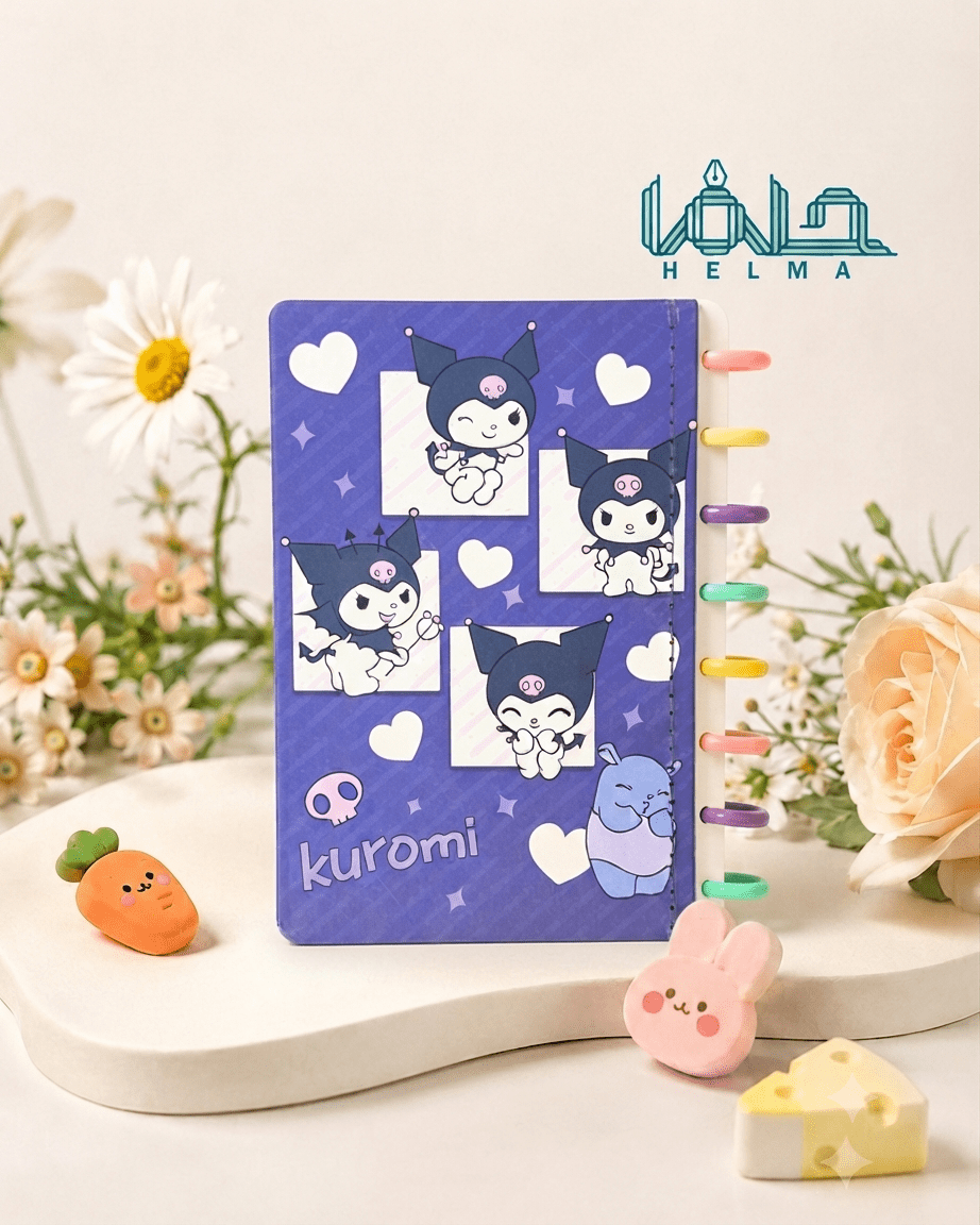 کلاسور دکمه ای طرح کورومی