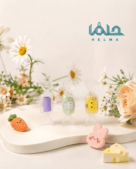 پاک‌کن خمیری طرح آبنبات