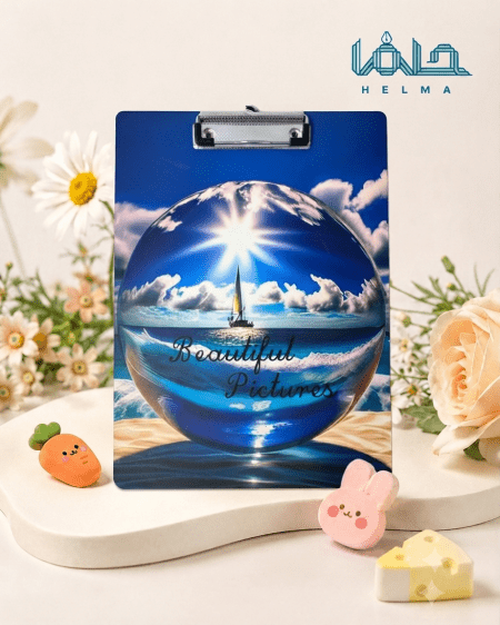 تخته شاسی A4 طرح منظره دریایی