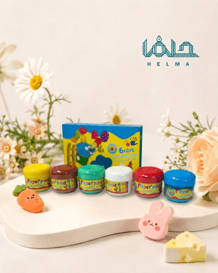 رنگ انگشتی ۶ رنگ آریا