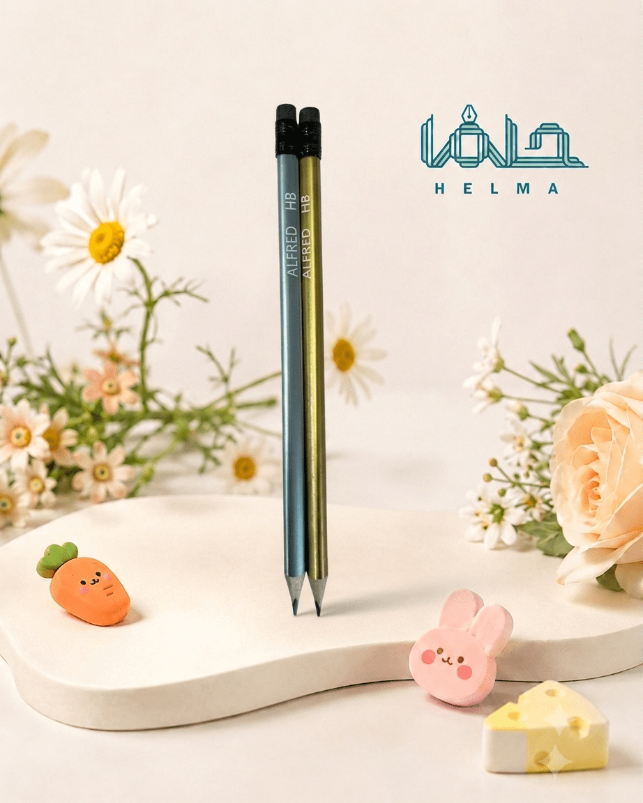 مداد مشکی پاککندار آلفرد (ALFRED) مدل HB