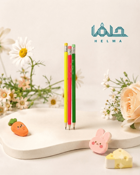 مداد مشکی پاک‌کن‌دار