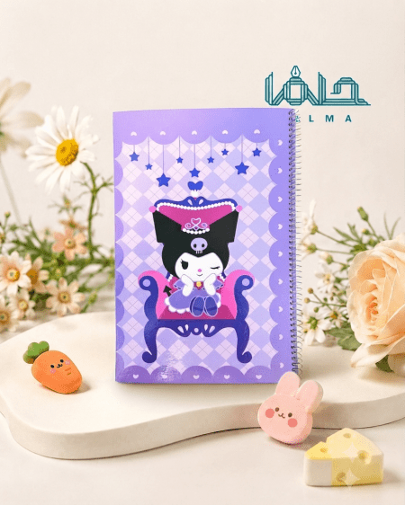 دفتر سیمی فانتزی طرح کورومی (Kuromi)