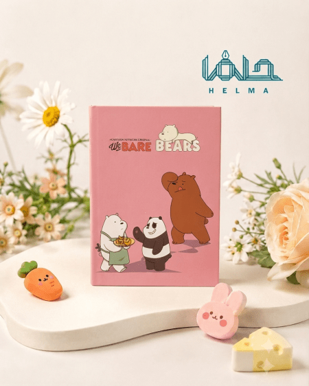 دفترچه یادداشت طرح We Bare Bears
