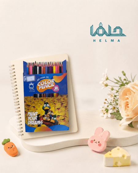 مداد رنگی ۳۶ رنگ جعبه مقواییMQ