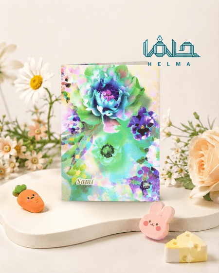 کلاسور طرح گل