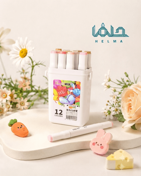 ست ماژیک حرفه ای راندو۱۲ رنگ
