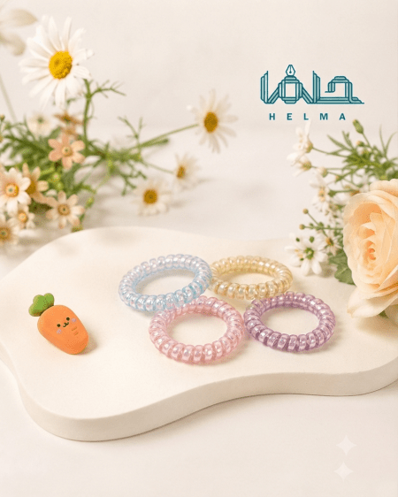 کش موی فنری گوجه ای (سیمی)