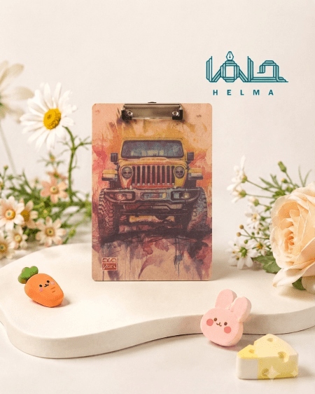 تخته شاسی گیره فلزی مدل جیپ آفرودی