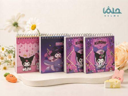 دفترچه یادداشت سیمی طرح Kuromi