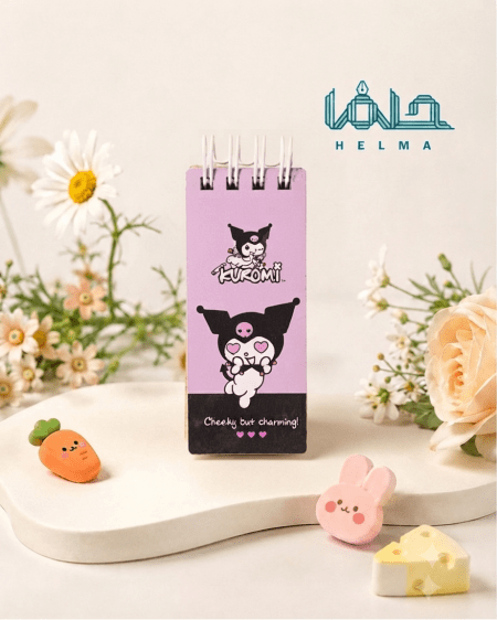 دفترچه یادداشت سیمی طرح کورومی