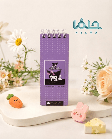دفترچه یادداشت سیمی طرح کورومی
