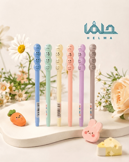 خودکار فانتزی طرح ایموجی (مجموعه رنگی Macaco)