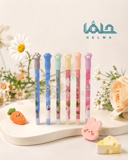 خودکار فانتزی طرح پنجه گربه نئونی