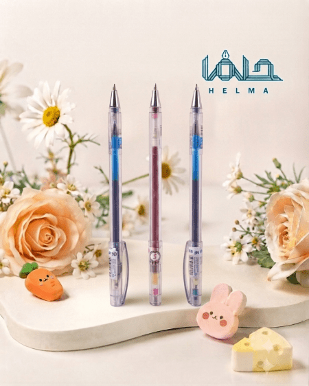 خودکار نوک‌فلزی شفاف
