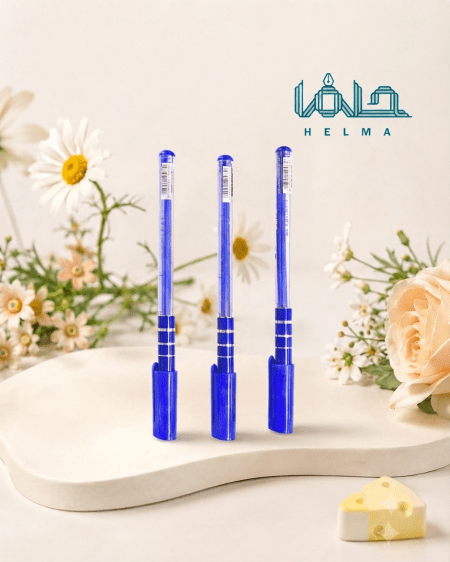 خودکار کلاسیک بدنه شفاف آبی برنددلفین