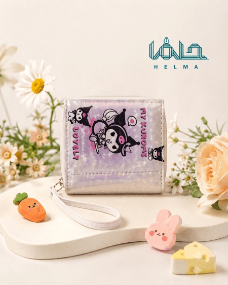جاکارتی و کیف پول جیبی فانتزی طرح کورومی