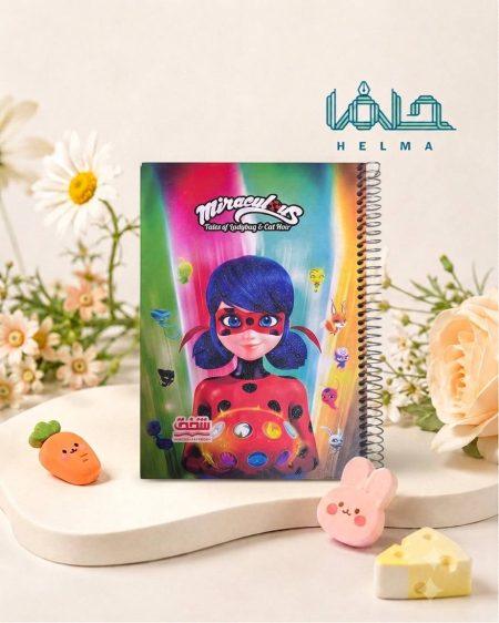 دفتر سیمی طرح میراکلس (دختر کفشدوزکی)
