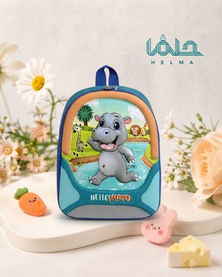 کوله‌پشتی فانتزی طرح اسب آبی